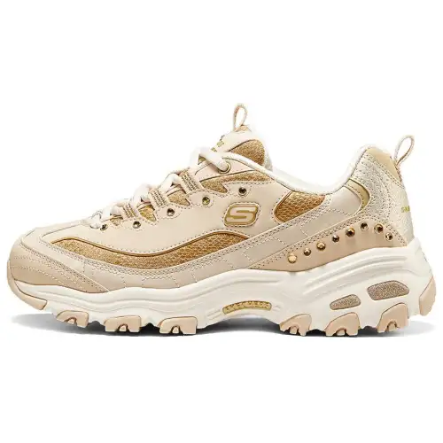 Skechers DLITES Low top Chunky Sneakers Women's Gold