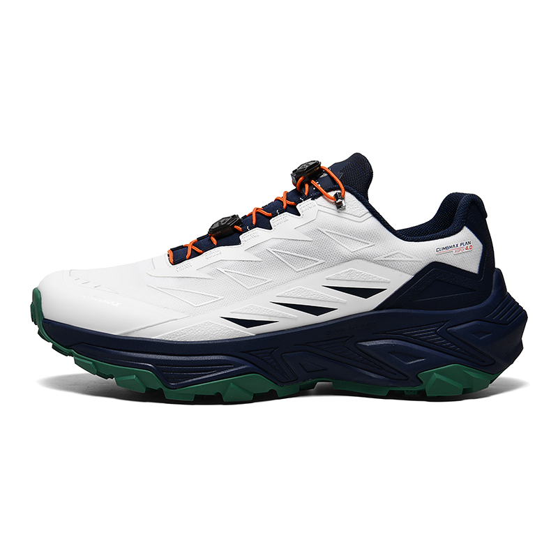 GLUNA Trail Running Shoes Unisex, Fashionable And Versatile Snow Porcelain Cobalt Blue