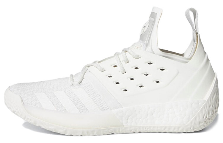 Мужские кроссовки adidas Harden Vol.2 Grey One (белые)