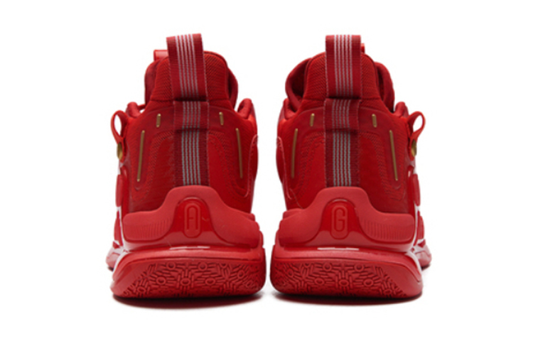 361° AG 1 Basketball Shoes Men’s Mid Top Red