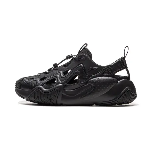 Li Ning Abrasion Resistant, Breathable, Lightweight, Height Increasing, Rebound, Anti Collision River Trekking Shoes