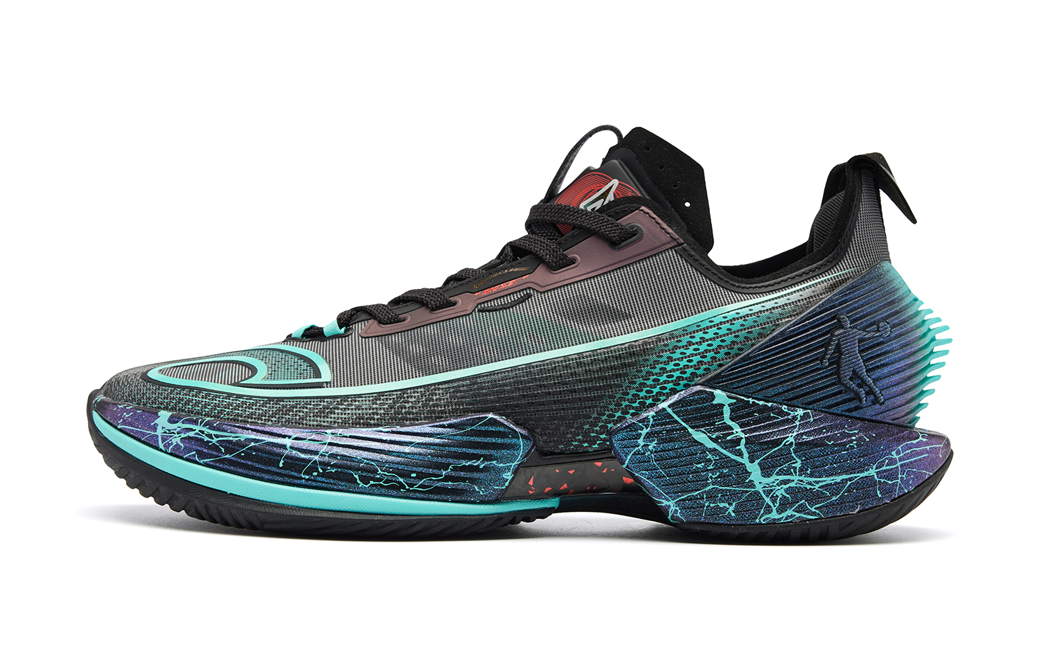 QIAODAN FERISE Atomic Breath Cushioning Slip Resistant Abrasion Resistant Breathable Coverage Rebound Grip Low top