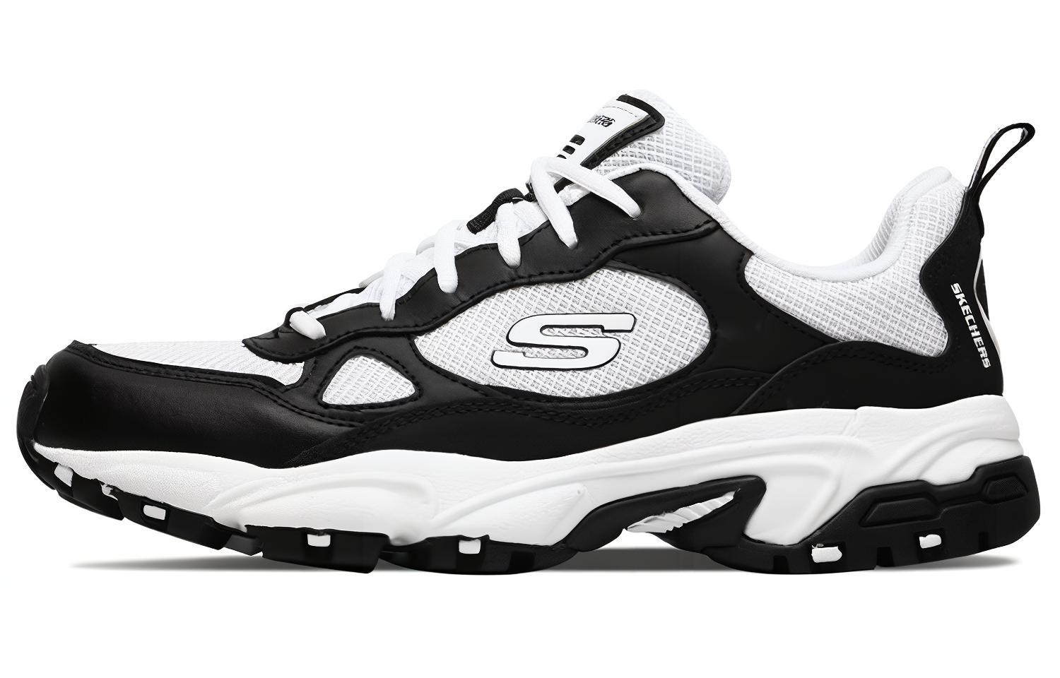 Мужские кроссовки Skechers Stamina (черно-белые)
