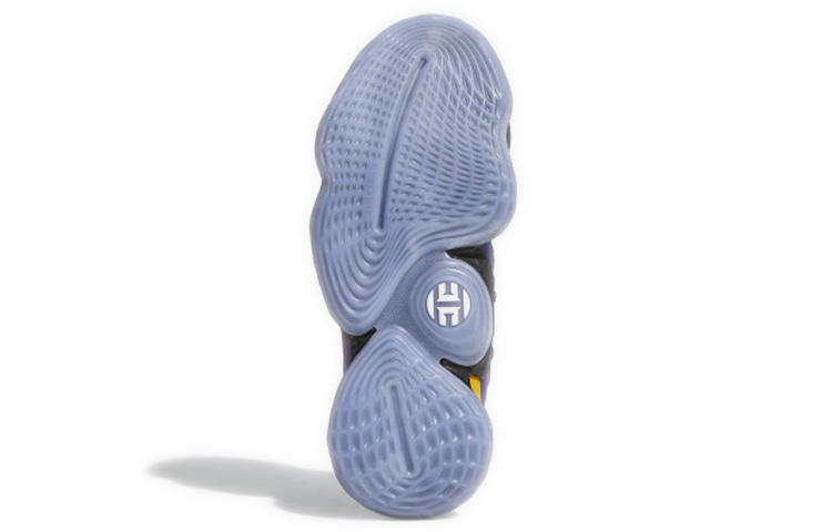Мужские кроссовки adidas Harden Vol. 4 (фиолетовый / желтый) — Фиолетовый / жёлтый — фото 5