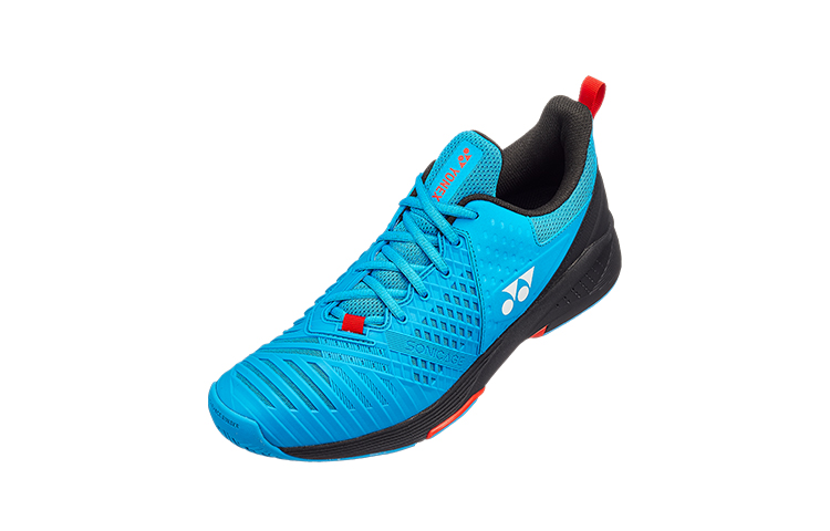 YONEX Power Cushion Sonikage 3 Comfortable Cushioning Slip Resistant Low top Tennis Shoes Unisex Blue Black