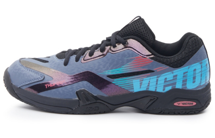 VICTOR Thunderstorm Fabric Comfortable Cushioning Slip Resistant Abrasion Resistant Breathable Low top Badminton Shoes