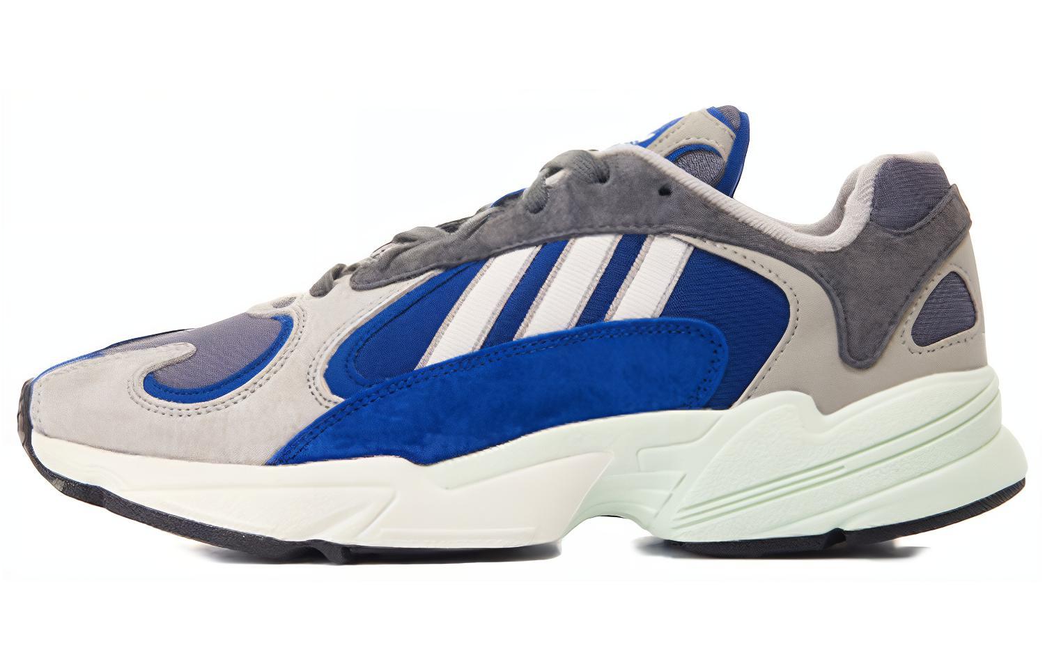 Кроссовки adidas Yung-1 (серо-синий)