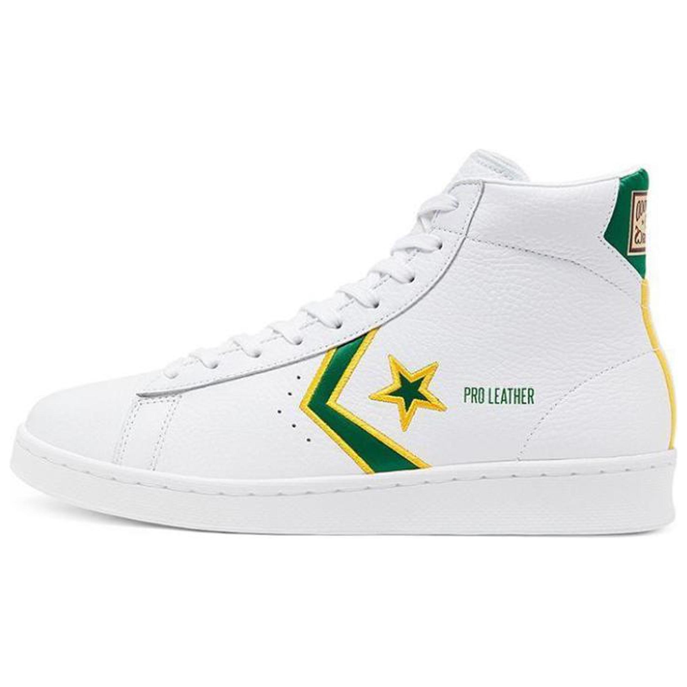 Кеды Converse Cons Pro Leather Breaking Down Barriers Celtics (бело-зеленые)