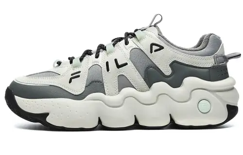 FILA Low top Vintage Basketball Shoes Men's Titanium Tin Gray