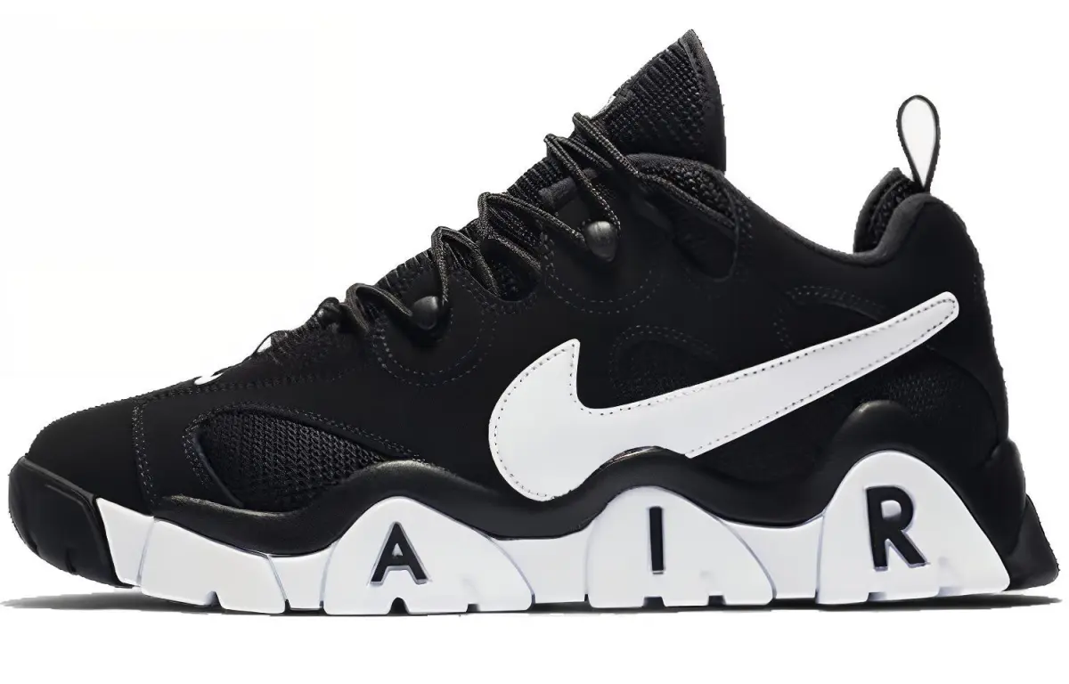 Nike Air Barrage Low Black/White-White