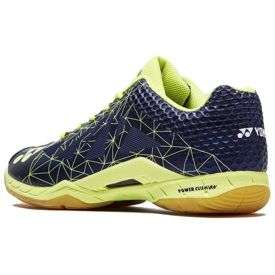 YONEX Slip Resistant Abrasion Resistant Low top Badminton Shoes Unisex Dark Blue