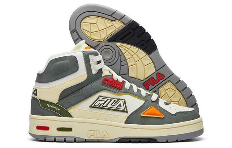 Мужские кроссовки Fila FUSION Teratach (серые) — фото 6