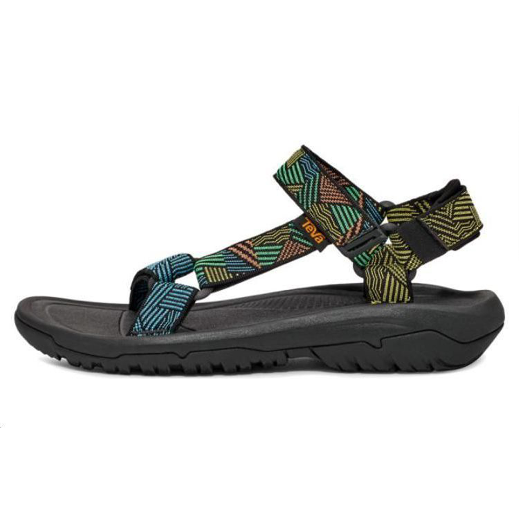 Teva Taiwa Hurricane XLT2 comfortable and versatile shock-absorbing and wear-resistant beach sandals men's colorful black