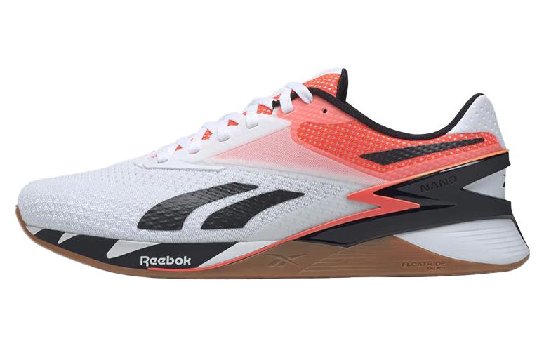 Кроссовки Reebok Nano X 3 (/ оранжево-белые)