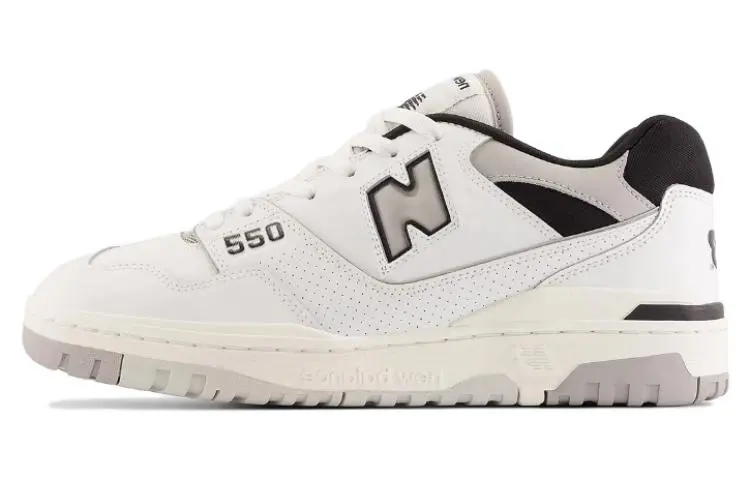 New Balance 550 "White/Grey/Black" sneakers