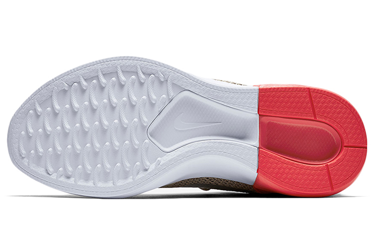 Женские кроссовки Nike Duel Racer (серебряно-коричнево-красные) — фото 6