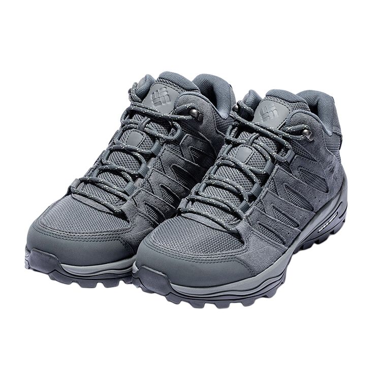 Columbia Redmond Mountaineering & Hiking Shoes Men’s Mid Top Gray