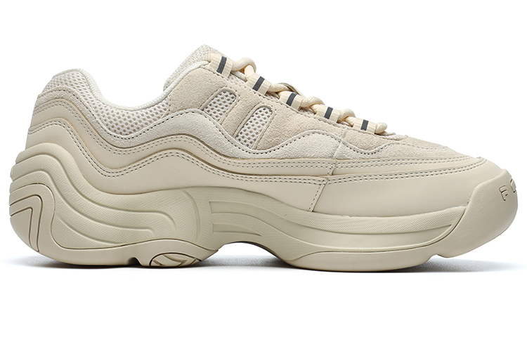 FILA FUSION HERITAGE BASKETBALL Handle Low top Vintage Basketball Shoes Men’s Ecru