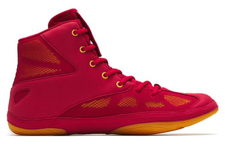 Anta Cushioning Slip Resistant Abrasion Resistant Cushioning Slip Resistant Abrasion Resistant High top Wrestling Shoes