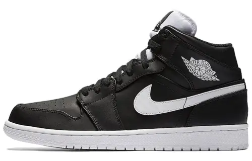 Jordan 1 Retro Mid Black White