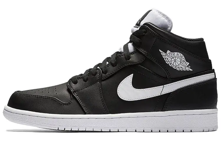 Jordan 1 Retro Mid Black White