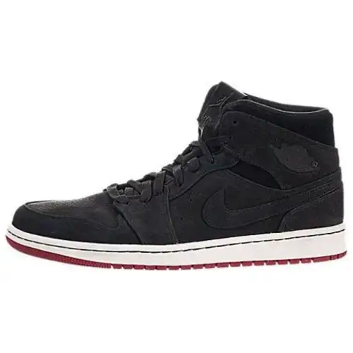 Air Jordan 1 Mid Nouveau 'Black Red'