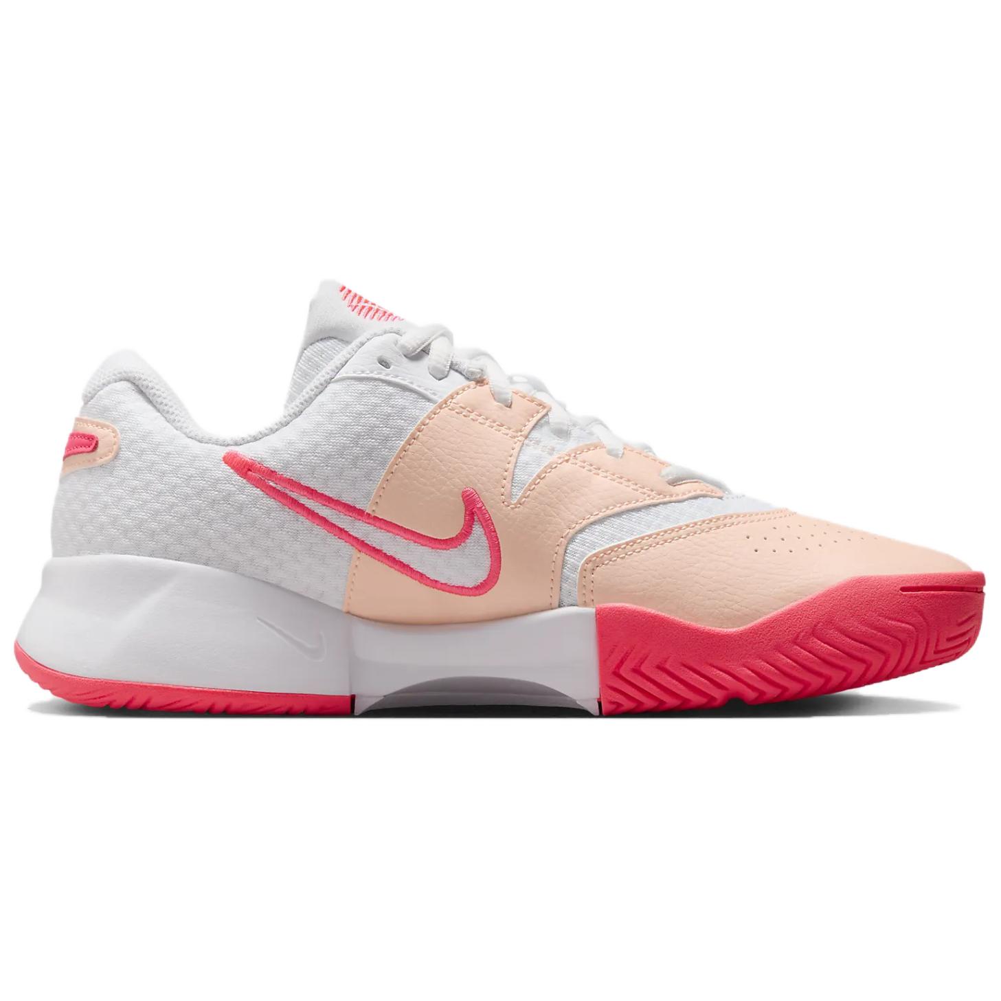 Nike Court Lite 4 White Crimson Tint Aster Pink Hot Punch Women’s