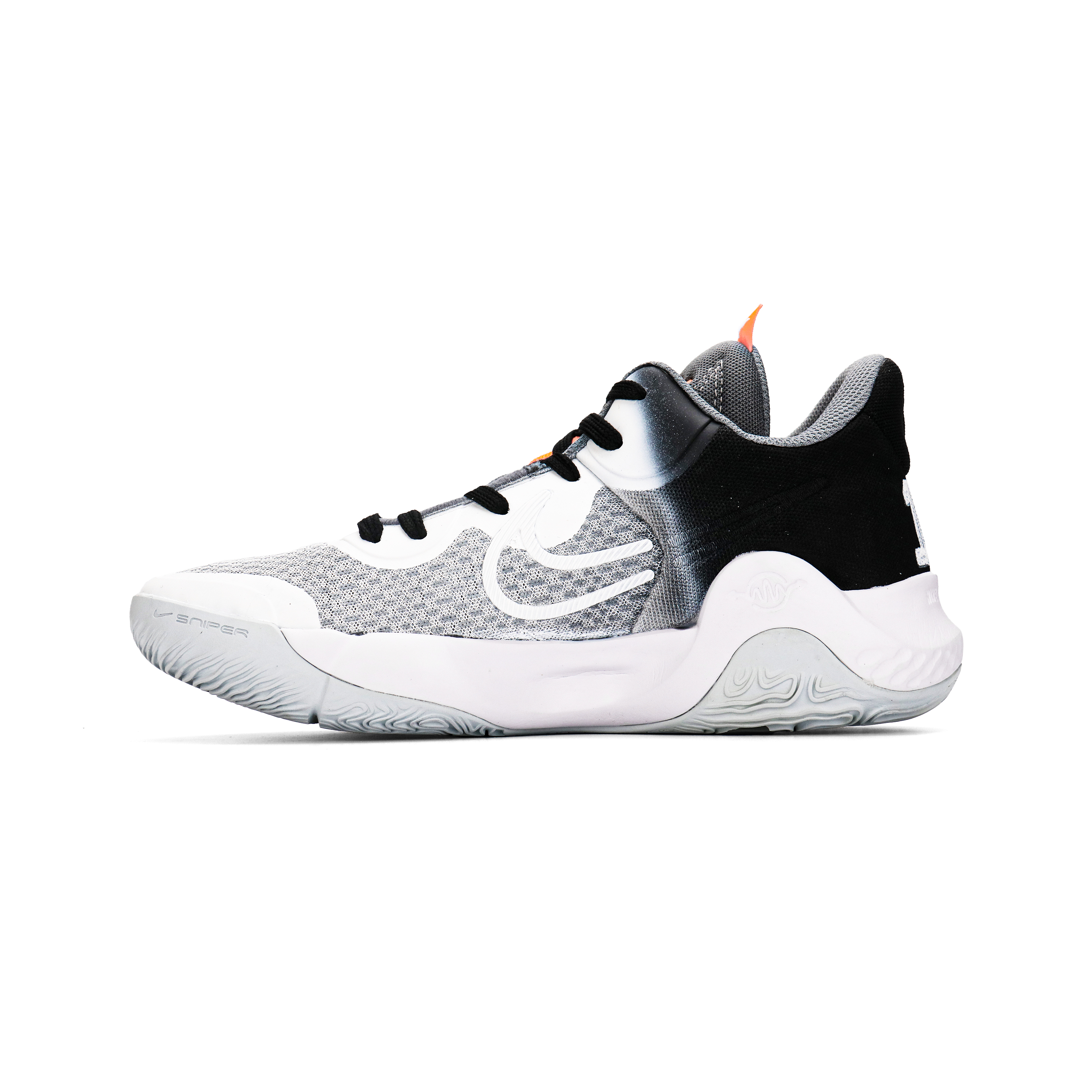 Nike KD Trey 5 IX Basketball Shoes Unisex Mid Top Black White Reverse