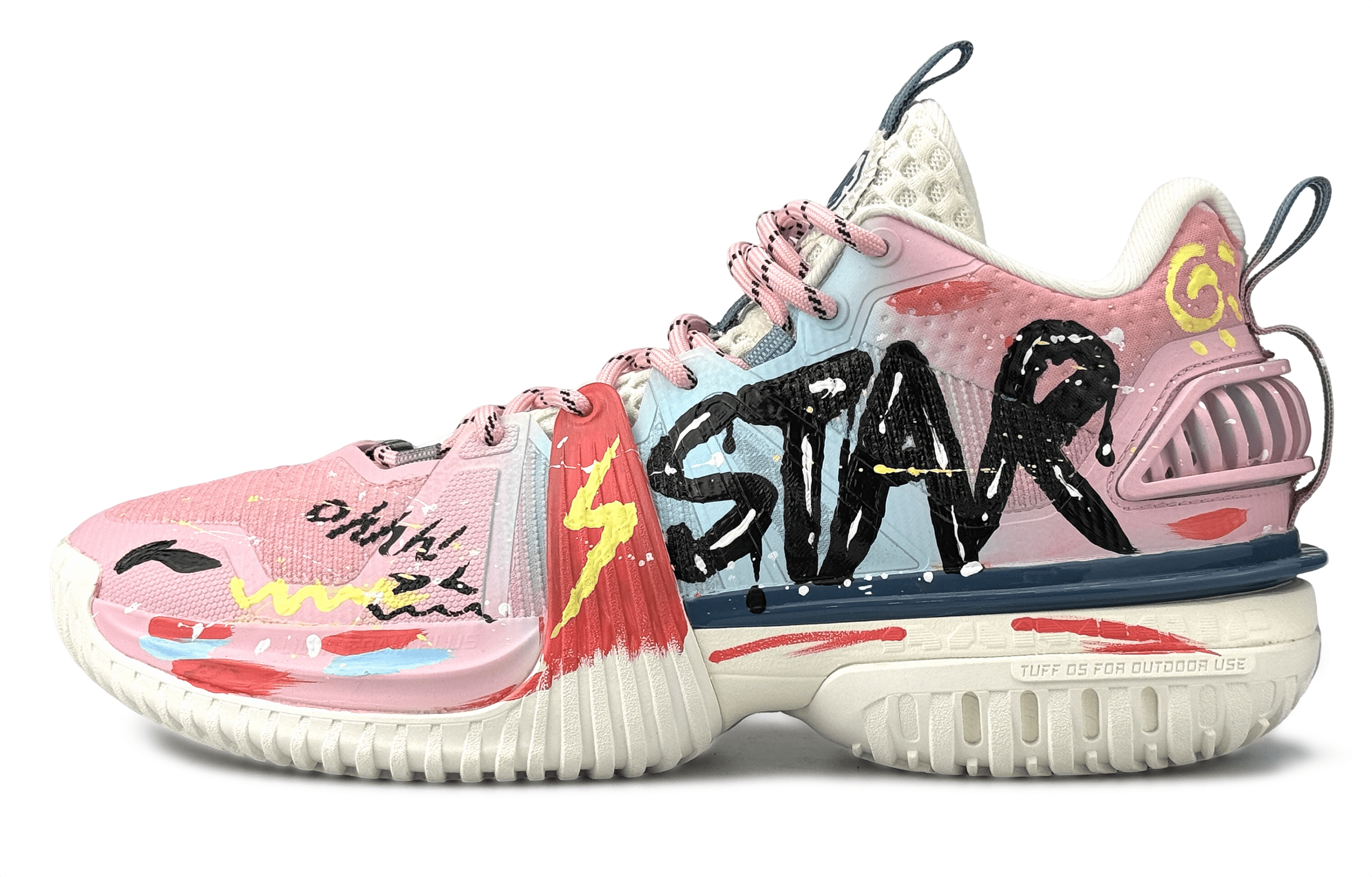 Li Ning Storm 2024 Cushioning Abrasion Resistant Breathable Cushioning Abrasion Resistant Breathable Low top