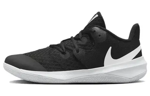 Nike Hyperspeed Court comfortable shock absorption, anti -slip, abrasion resistance, volleyball sneakers, men and women, black and white