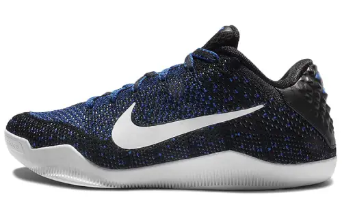Nike Kobe 11 Elite low Mark Parker Kobe OG comfortable non-slip lightweight low-top practical basketball shoes men's blue