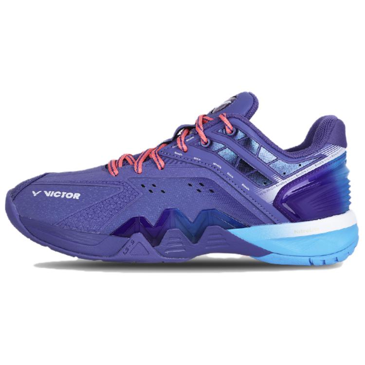 VICTOR 8500NLite Abrasion Resistant Low top Badminton Shoes Unisex Blue
