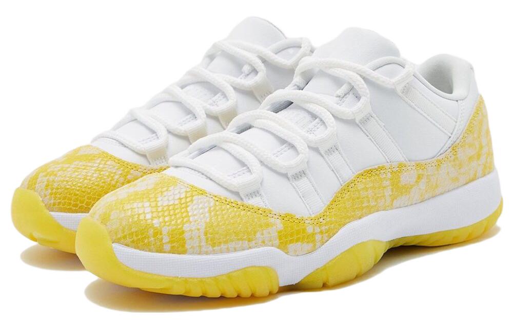 Jordan 11 Retro Low Yellow Snakeskin Women’s