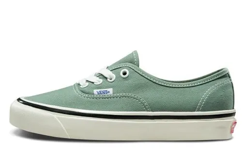 Vans Authentic 44 DX GREEN Lightweight Low top Canvas Shoes Unisex Green
