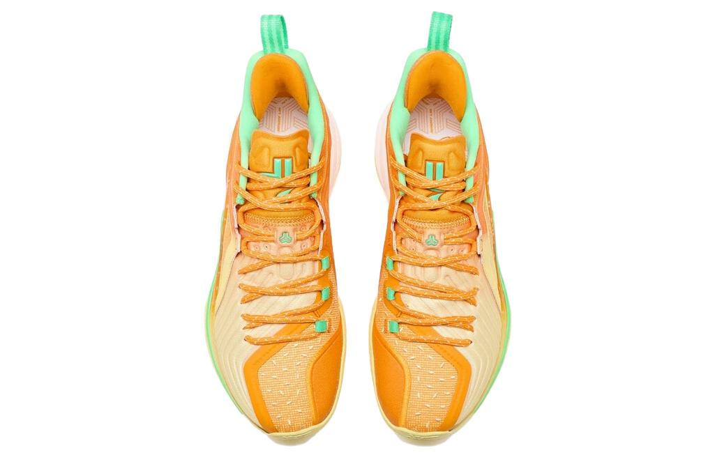 XTEP Jlin 3 Basketball Shoes Men’s Low Top Orange Yellow/Butter