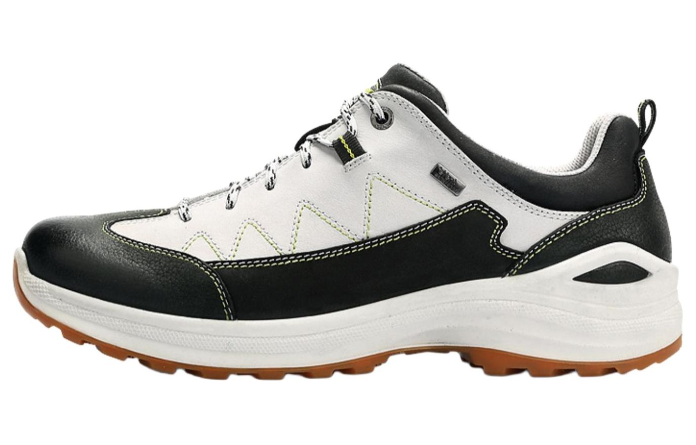 XGN Slip Resistant, Abrasion Resistant, Breathable Low top Hiking Shoes Men’s Gray Black