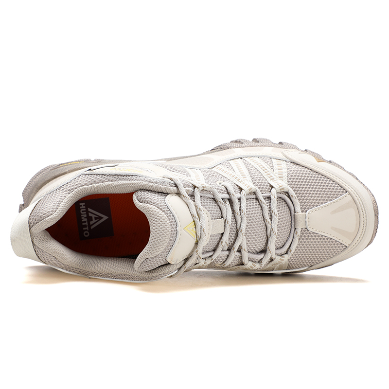 HUMTTO Low top Mountaineering Hiking Shoes Unisex Sandstorm Yellow