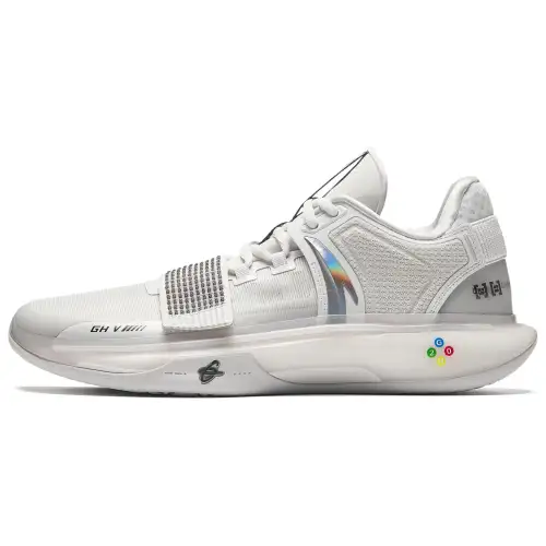 Anta GH5 Hayward 5 Epic Edition GAMER Nitrogen Technology Professional Practical Shock Absorption Rebound Low-top Basketball Shoes Men's Sand Gray