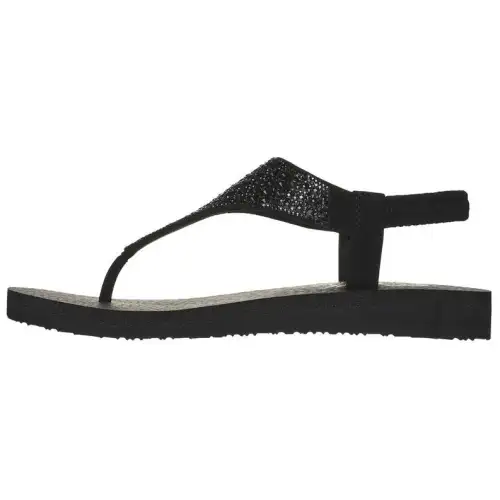 Skechers Meditation Flip Flops Women's Black