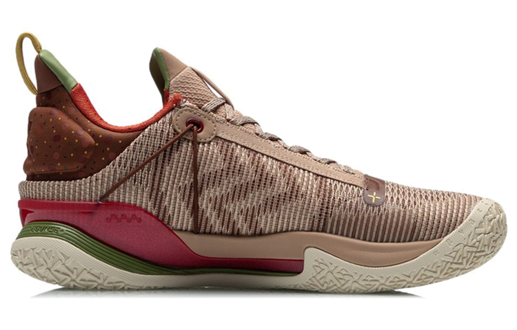 Li Ning Speed 7 Premium Textile, Synthetic Leather, TPU Cushioning Slip Resistant Abrasion Resistant Rebound
