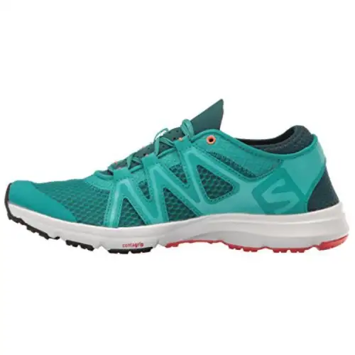 SALOMON CROSS Fabric Lightweight Slip Resistant And Breathable River Trekking Shoes Women's Blue