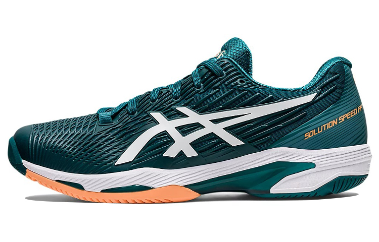 Asics Solution Speed FF 2 Low Top Tennis Shoes Men's Dark Green