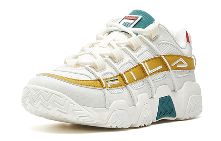 FILA Barricade Vntg Gs White/Yellow/Green Women’s