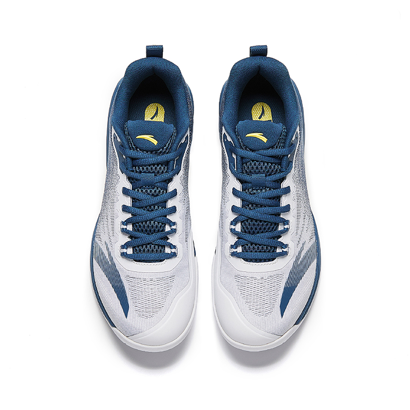 Anta Aurora Slip Resistant Abrasion Resistant Low top Training Shoes Men’s White Blue