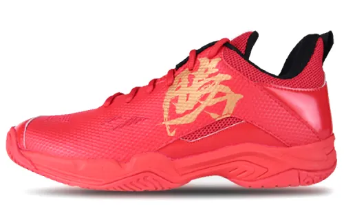 VICTOR comprehensive, comfortable, shock-absorbing, non-slip, wear-resistant, low-top badminton shoes, same style for men and women, red
