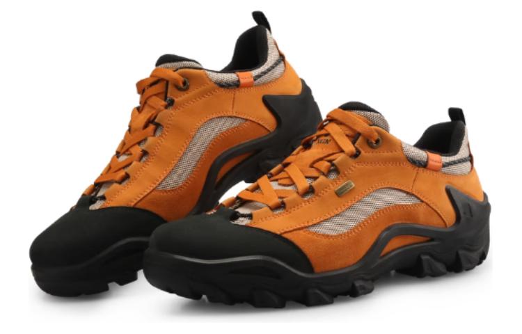 XGN Cushioning Slip Resistant Abrasion Resistant Waterproof And Breathable Low top Mountaineering Shoes Men’s
