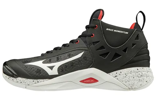 Mizuno Volleyball Shoes Unisex Mid Top Black/White