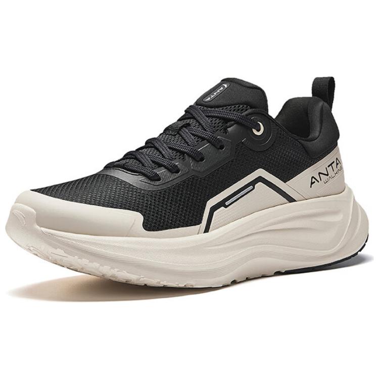 Anta Le Dao Slip Resistant And Abrasion Resistant Coverage Low top Training Shoes Men’s Black Beige