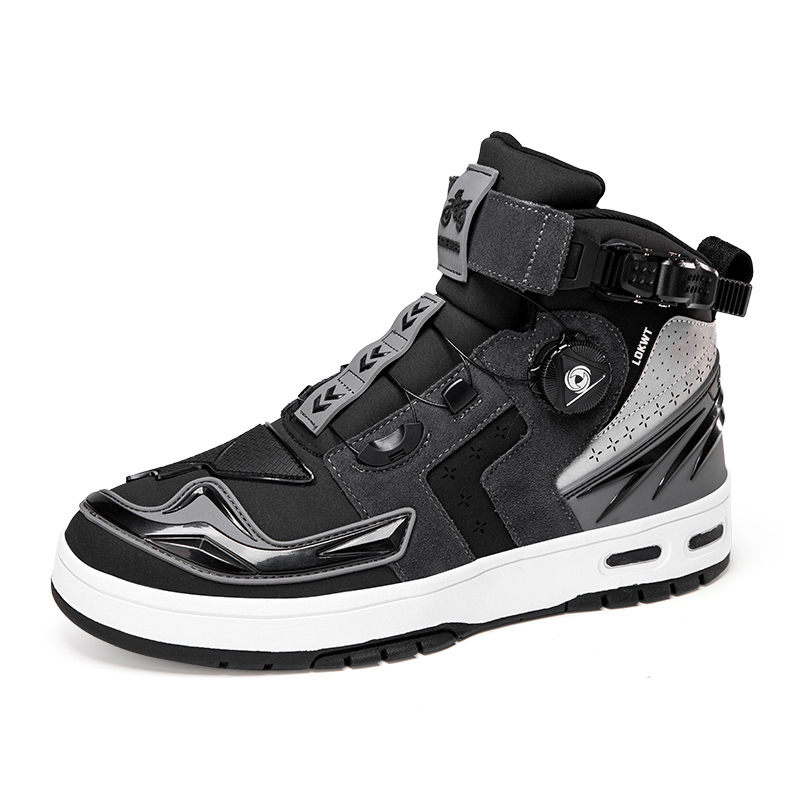 LOKWT Cow Leather Cushioning Slip Resistant Abrasion Resistant Waterproof Impact Resistant