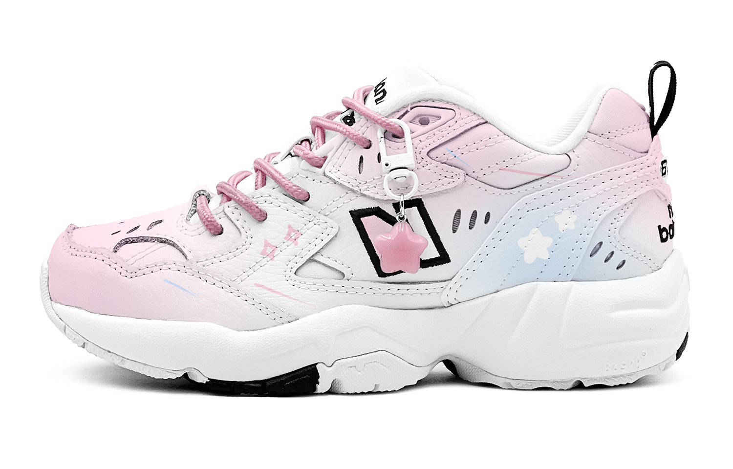 New Balance NB 608 V1 Training Shoes Women’s Low Top Blue Pink